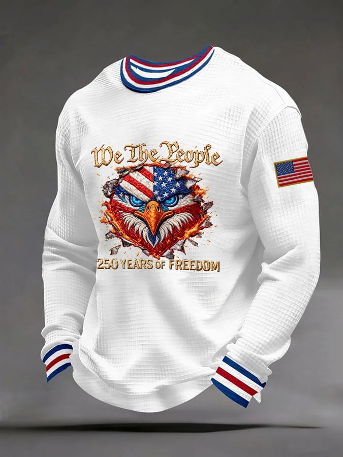 250 Years Of Freedom Long Sleeve Shirt We The People America Flag Clothing Gift For Him