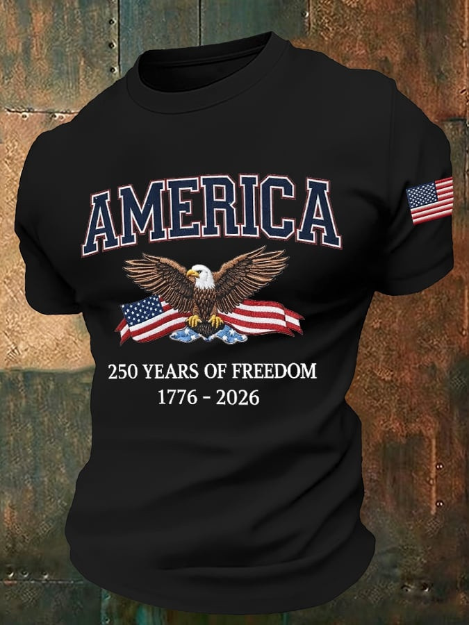 250 Years Of Freedom T-Shirt America Freedom Clothing Patriotic Fan Gear