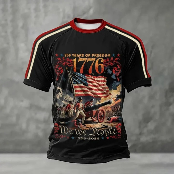 250 Years Of Freedom T-Shirt We The People 1776 2026 Apparel Present For Brother