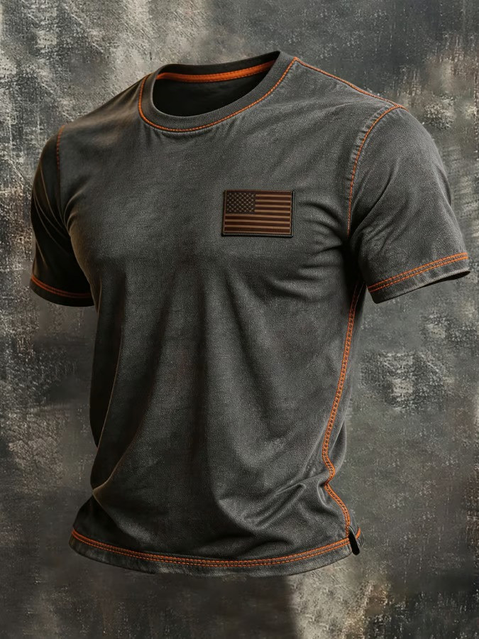 250 Years Of Independence American Patriotic Washed Vintage T-Shirt Fan Gear Best Gift For Family 250 Years Of Independence American Patriotic Washed Vintage T-Shirt Fan Gear Best Gift For Family - Image 1