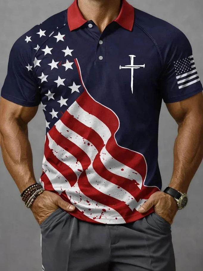 250 Years Of Liberty Polo Shirt In God We Trust Clothes Gift Ideas For Men