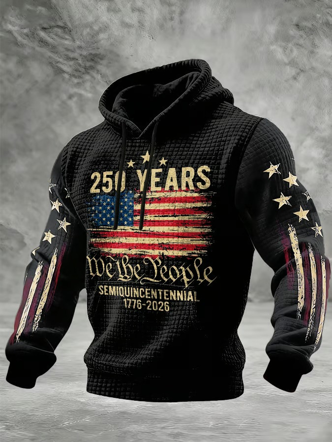 250 Years We The People Semiquincentennial Hoodie American Eagle 1776 2026 Independence Gift For Dad 250 Years We The People Semiquincentennial Hoodie American Eagle 1776 2026 Independence Gift For Dad - Image 1