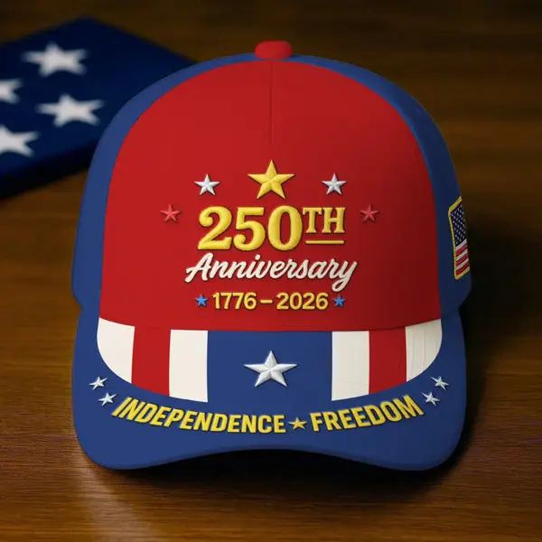 250th Anniversary 1776 2026 Independence Freedom Hat Patriotic Cap Gifts For Father