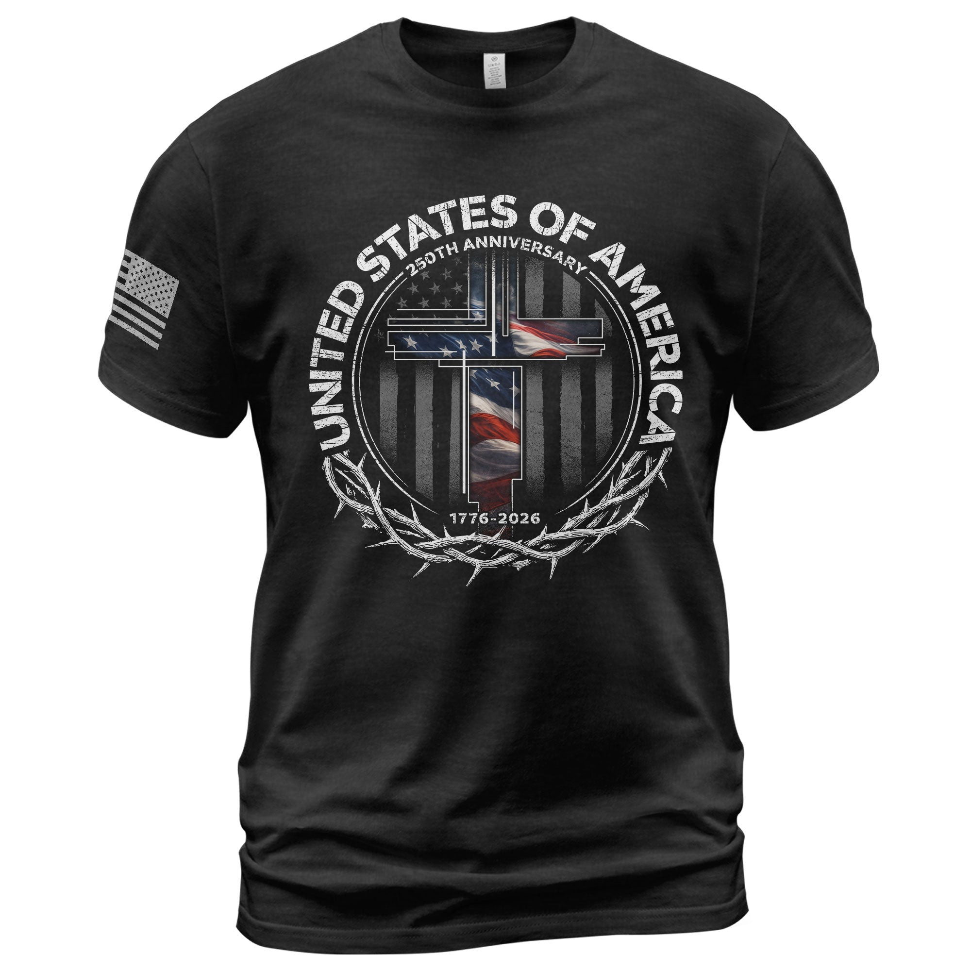 250th Anniversary Christian USA Shirt 1776 2026 Faith Freedom Legacy Patriotic Gift