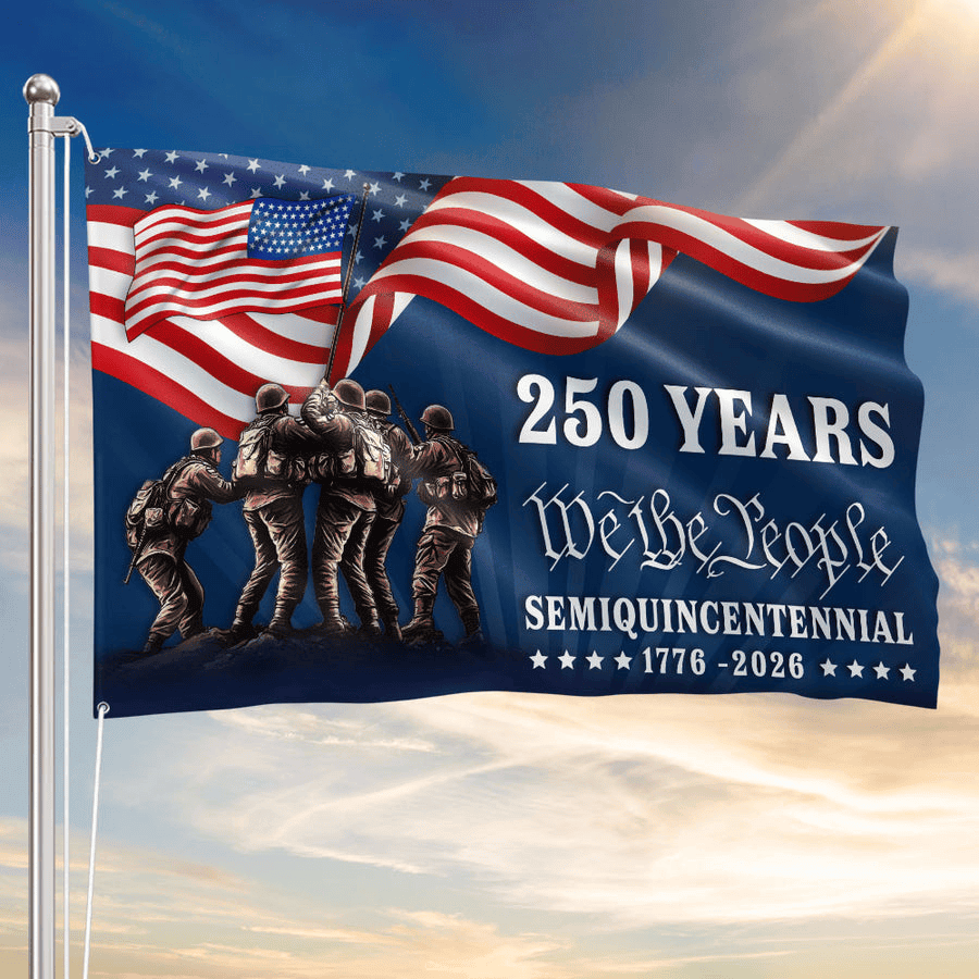 250th Anniversary Flag We The People Semiquincentennial Flag Home Decor 250th Anniversary Flag We The People Semiquincentennial Flag Home Decor - Image 1