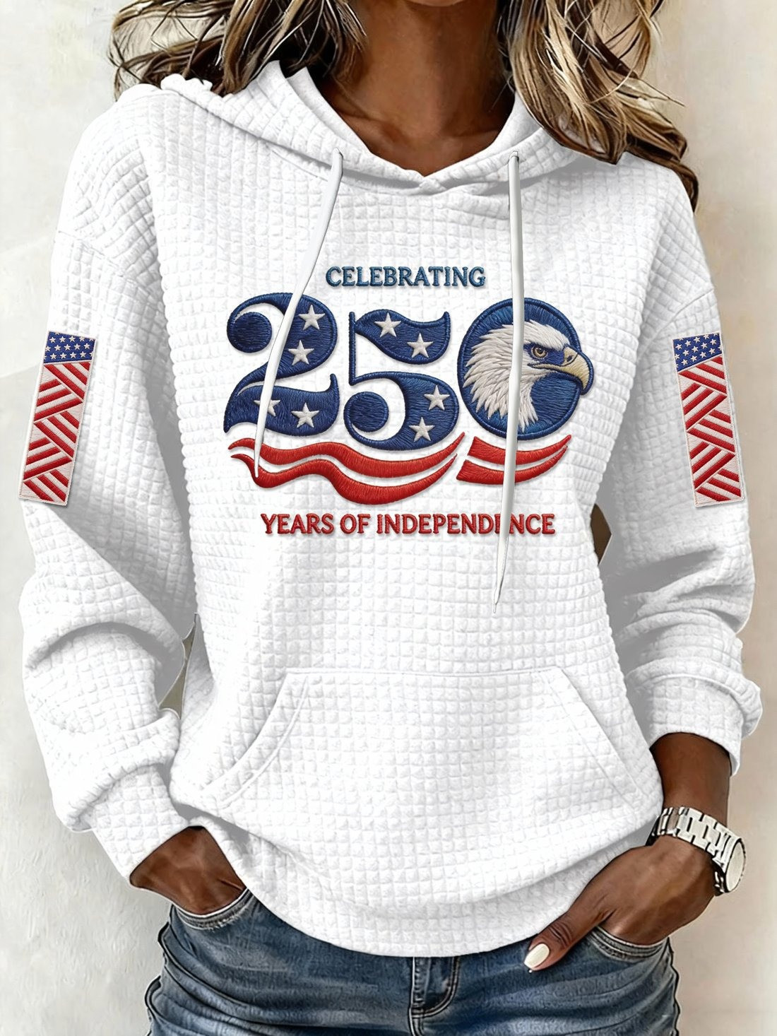 250th Anniversary Hoodie Celebrating 250 Years Of Independence Merch For Wife