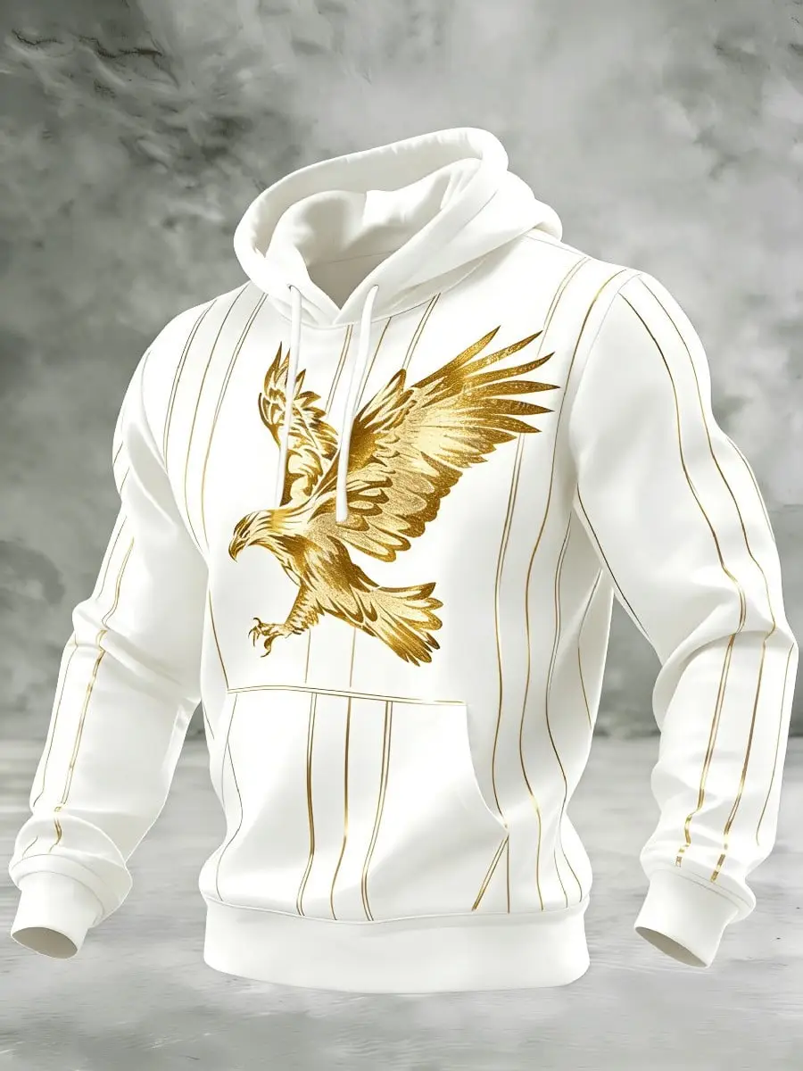 250th Anniversary Hoodie Golden Themed Eagle Best Elegant Clothing Gift For Him