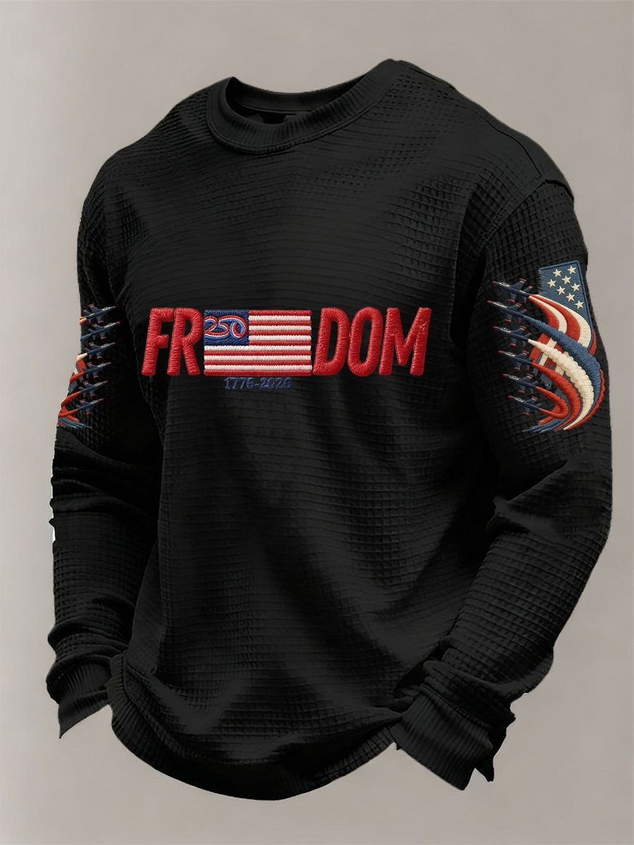 250th Anniversary Long Sleeve Shirt 250 Years Of Freedom 1776 2026 Apparel For Men