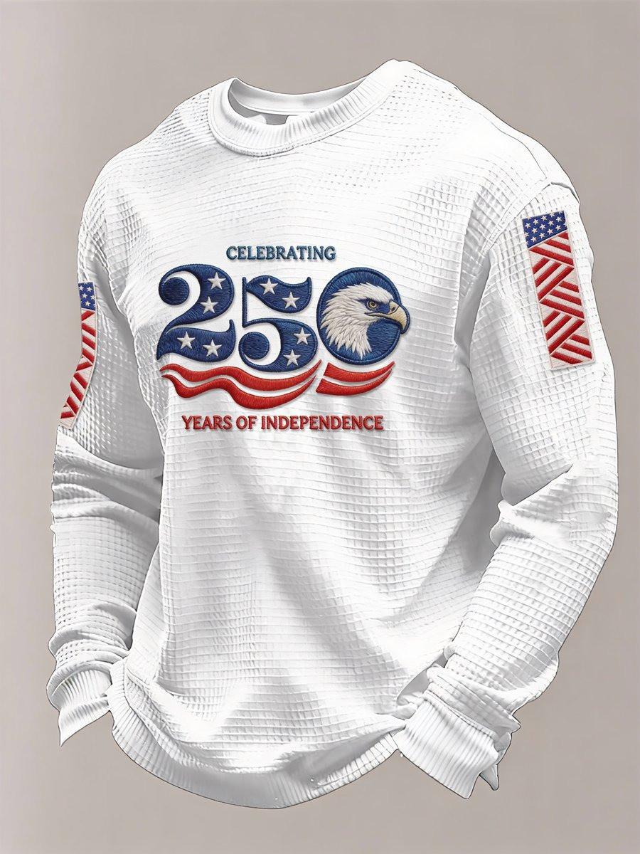 250th Anniversary Long Sleeve Shirt Celebrating 250 Years Of Independence Clothing For Him
