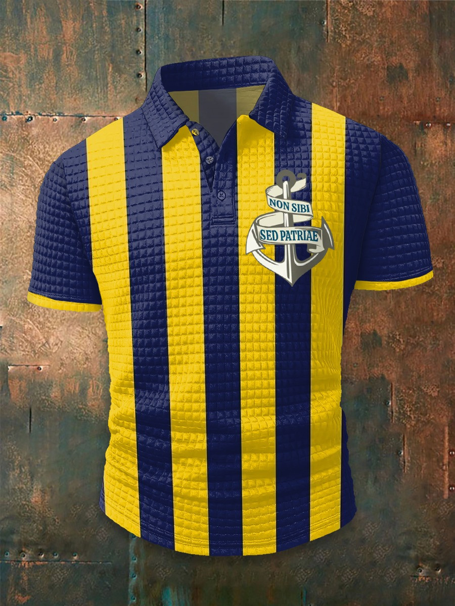 250th Anniversary Polo Shirt Non Sibi Sed Patriae Independence Day Outfit Gifts For Him