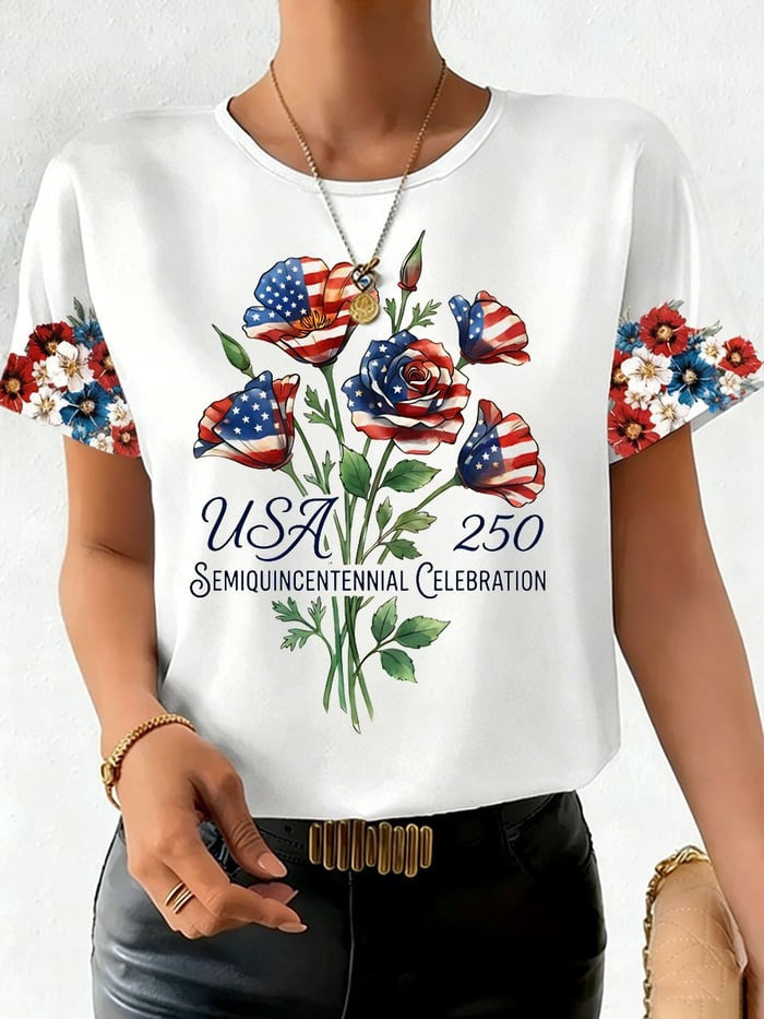 250Th Anniversary T-Shirt Semiquincentennial Celebration Clothing Unique Gift For Her