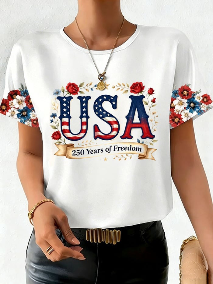 250Th Anniversary T-Shirt Year Of Freedom USA Flag Clothing Unique Gift For Friend