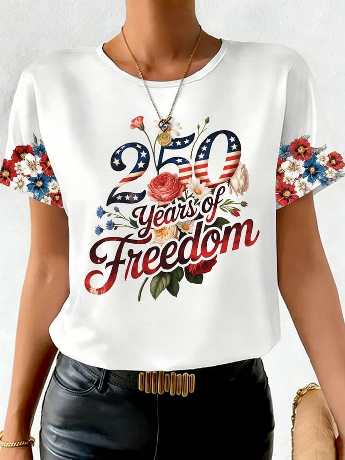 250Th Anniversary T-Shirt Year Of Freedom Usa Flag Clothing Unique Gift For Sister 250Th Anniversary T-Shirt Year Of Freedom Usa Flag Clothing Unique Gift For Sister - Image 1