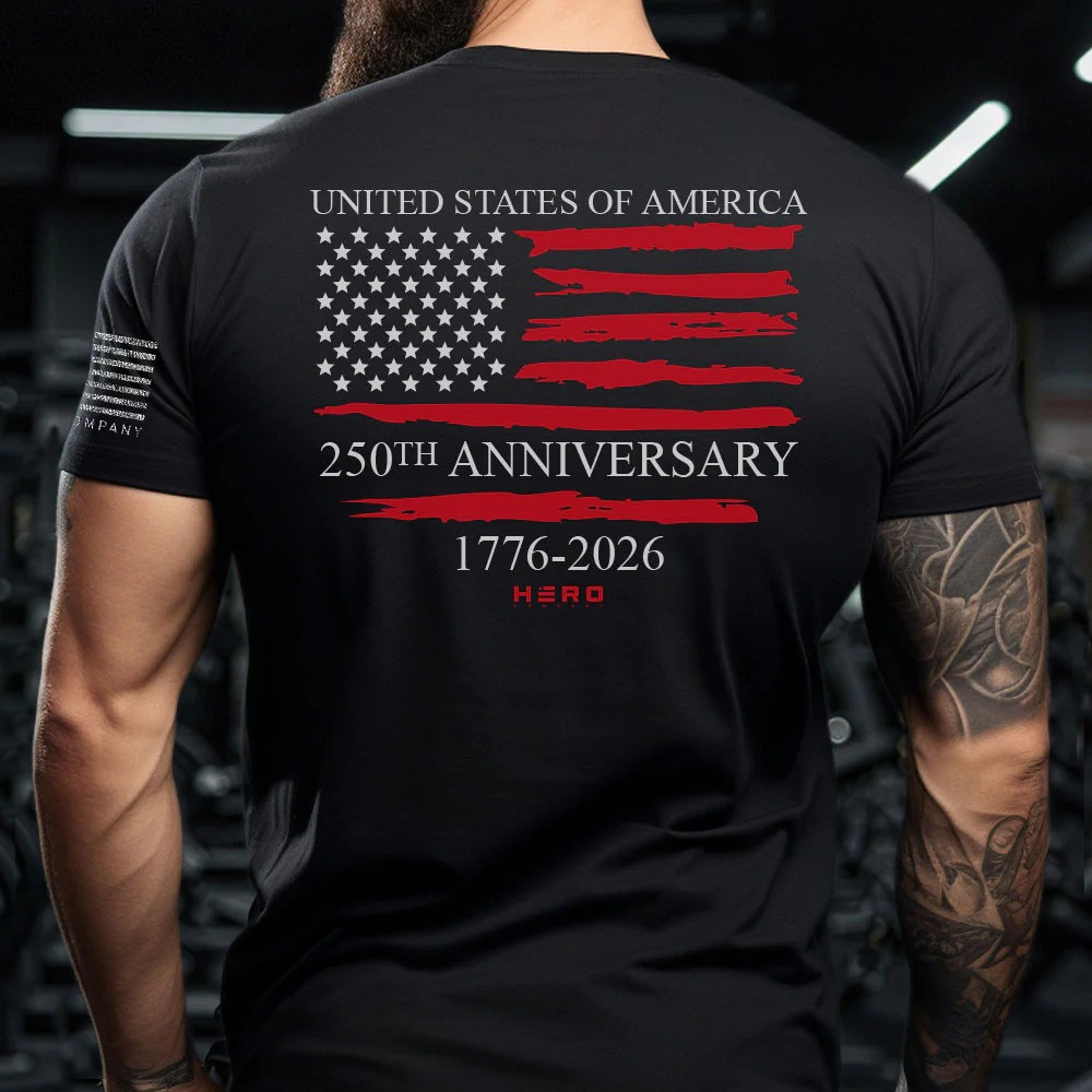 250th Anniversary United States Of America T-Shirt 1776 2026 Patriotic Apparel Best Gift For Americans