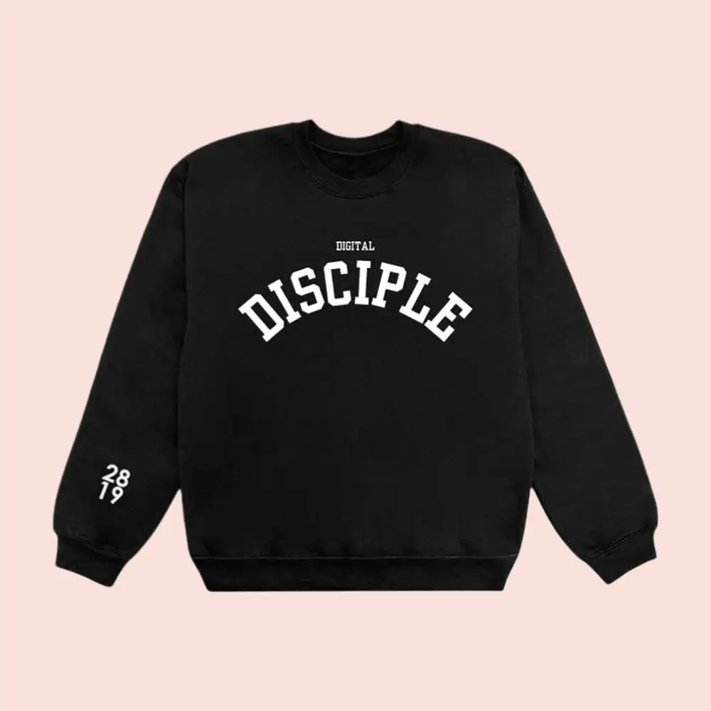 2819 Church Merch Store Digital Disciple Arc Black Sweatshirt Gifts For Christians