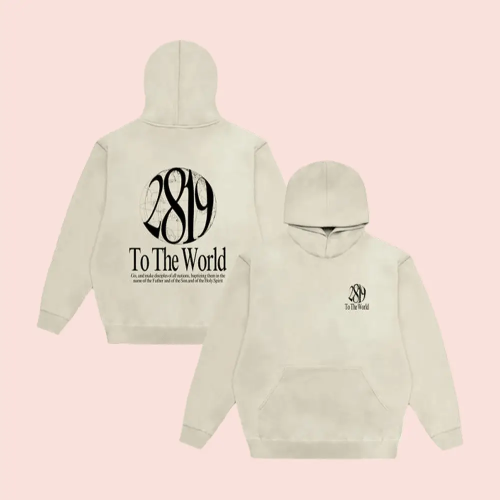 2819 Church Merch Store Shop Aoh 2819 To The World Hoodie Christian Gifts For Friends