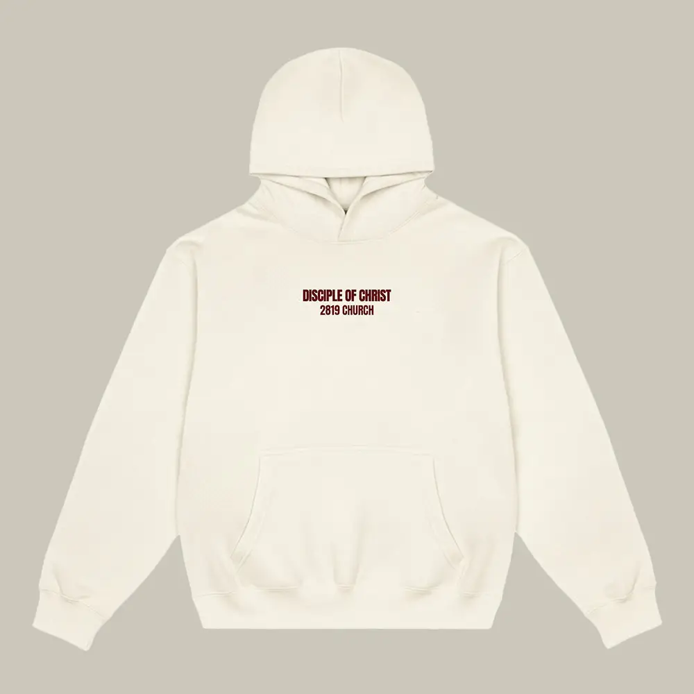 2819 Merch Hoodie Disciple Of Christ 2819 Church Religious Clothing Baptism Gifts