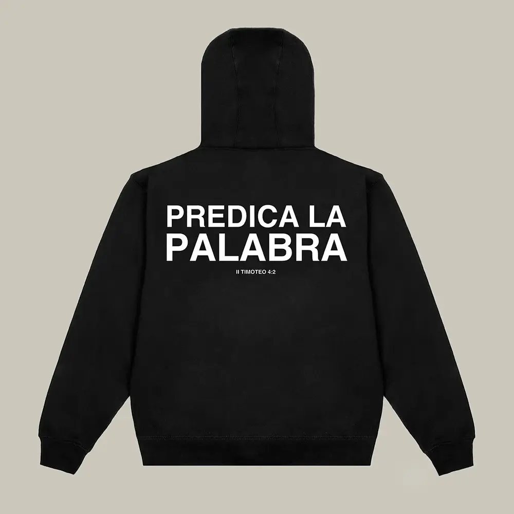 2819 Merch Hoodie Predica La Palabra Timoteo 4 2 Bible Verse Hoodie Gifts For Christians