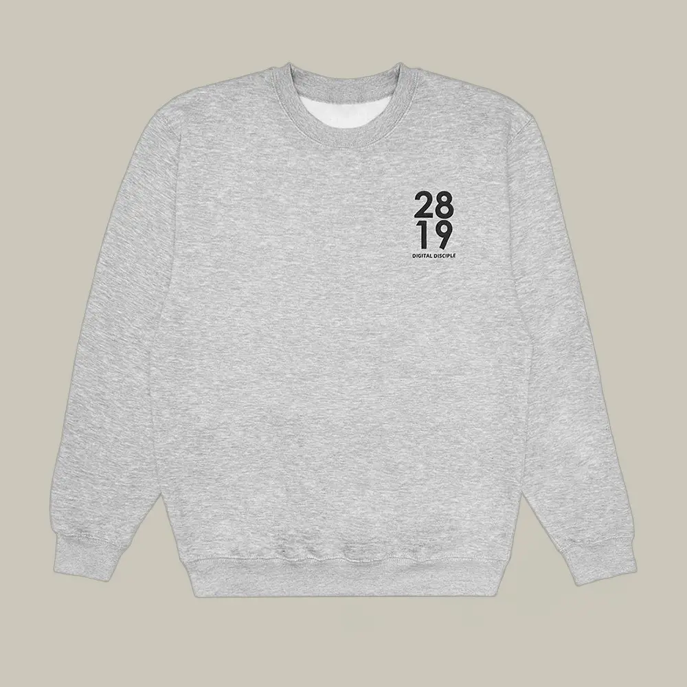 2819 Merch Sweatshirt 2819 Digital Disciple Youth Faith Apparel Christmas Gift Ideas