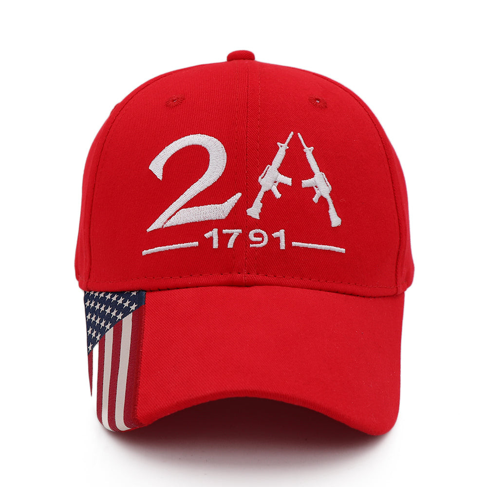 2nd Amendment Embroidery Hat USA Freedom Classic Hat Gifts For 4Th Of July