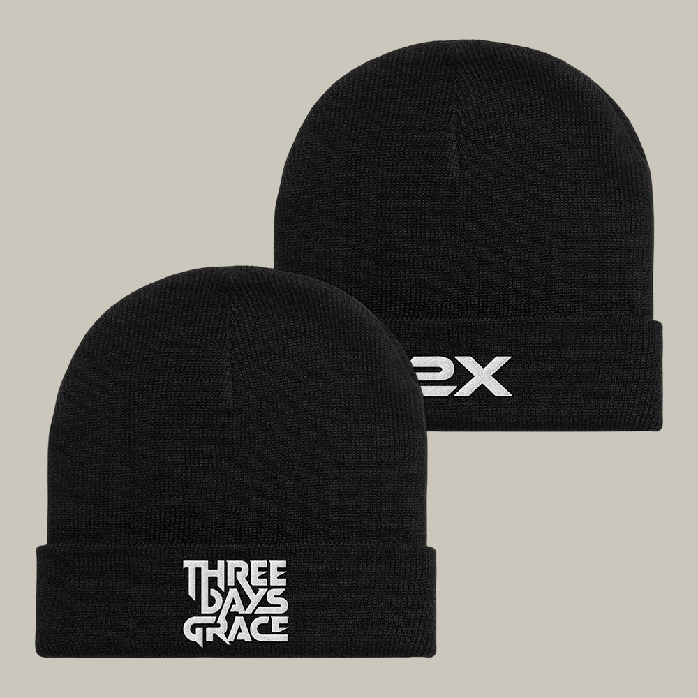2X Tour Three Days Grace Beanie Rock Music Merch Present For Three Days Grace Fans