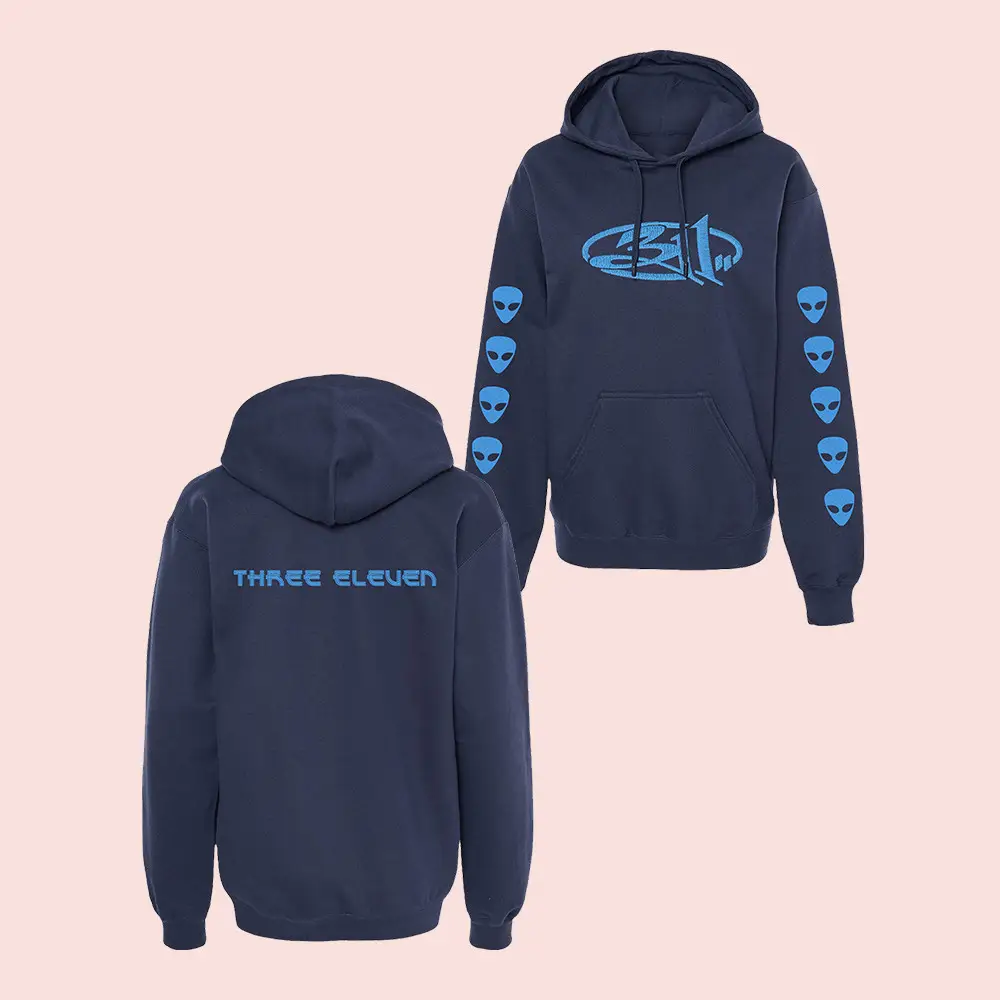 311 Merch 30th Anniversary Hoodie Music Hooded Sweatshirt 311 Music Lovers Gifts