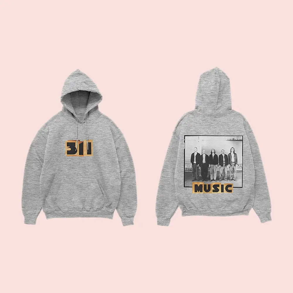 311 Merch Band Photo Music Hoodie Rock Music Apparel Present Idea For 311 Music Enthusiast