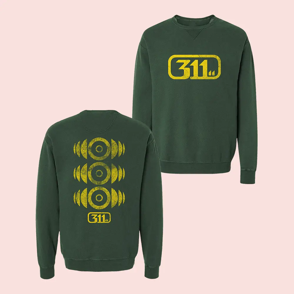 311 Merch Soundsystem Sweatshirt Three Eleven Apparel Music Lover Gift For Boyfriend 311 Merch Soundsystem Sweatshirt Three Eleven Apparel Music Lover Gift For Boyfriend - Image 1