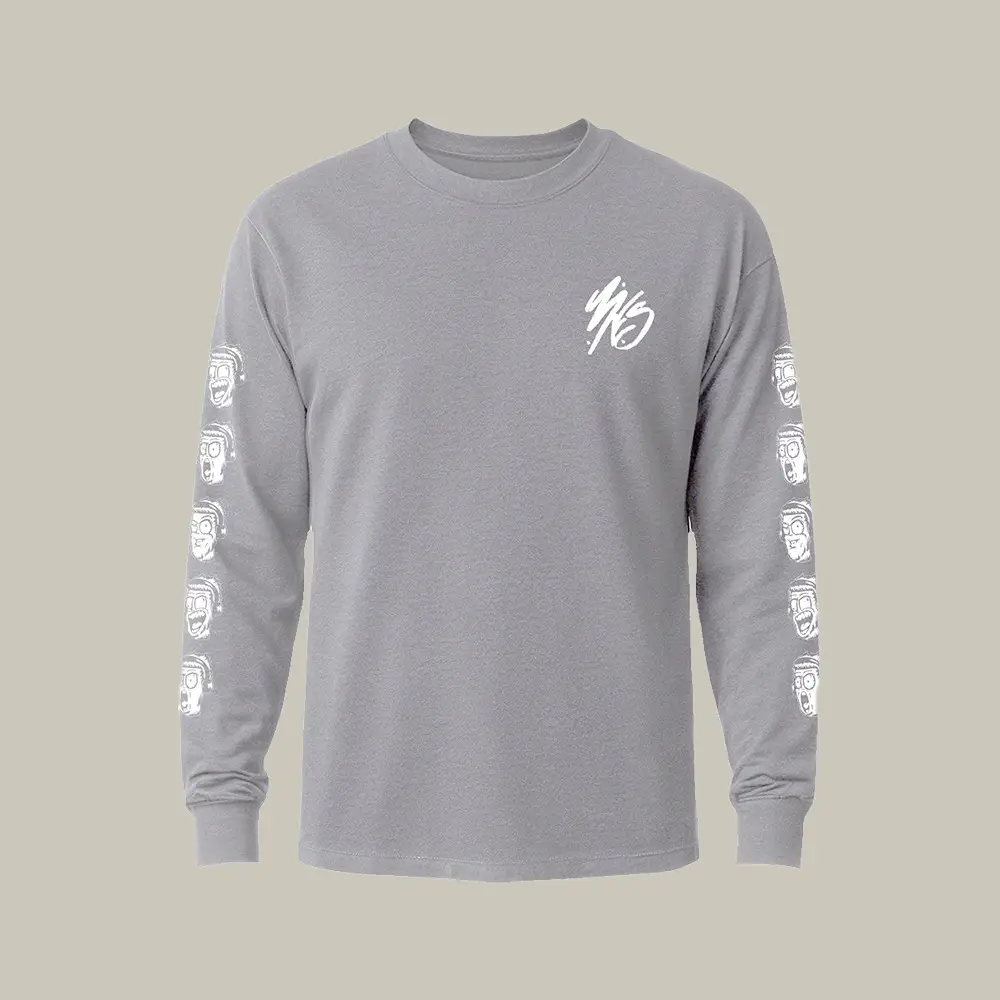 3FS Merch Long Sleeve Shirt Cartoon Faces Clothing Gifts For Youtuber Lovers