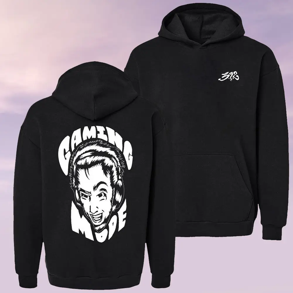 3FS Merch Red Gaming Mode Hoodie 3FS Unique Clothes Birthday Present For Men