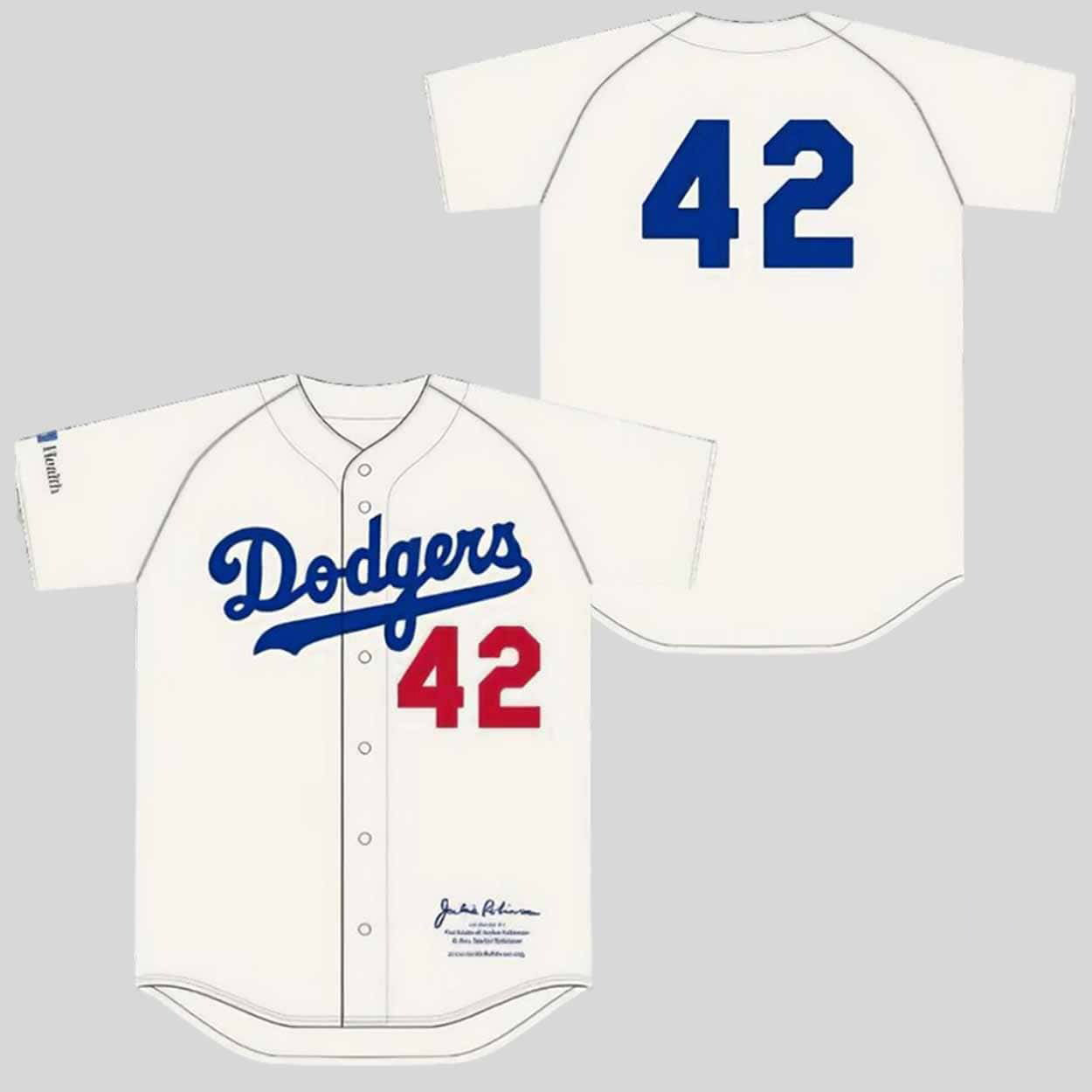 42 Dodgers Jackie Robinson Jersey 2026 Gifts For Baseball Fans