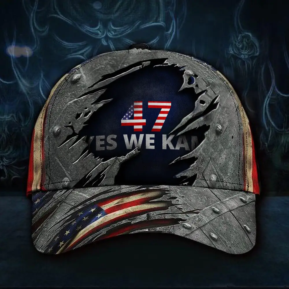 47 Yes We Kam Hat President Kamala Harris 2024 Vintage Hat Gifts For Supporters 47 Yes We Kam Hat President Kamala Harris 2024 Vintage Hat Gifts For Supporters - Image 1