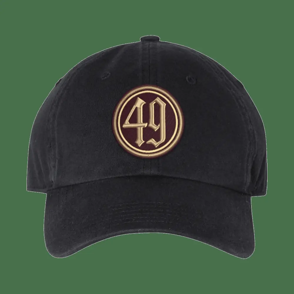 49 Winchester Merch Black 49 Winchester Badge Hat Top Father's Day Gifts -WearandDecor