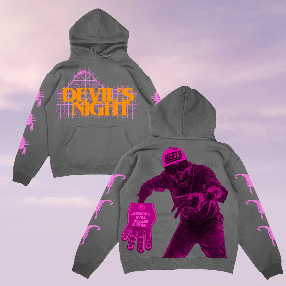 4Th Rope Merch Deadstock Devils Night Hoodie Christmas Gifts Ideas For Girlfriend 4Th Rope Merch Deadstock Devils Night Hoodie Christmas Gifts Ideas For Girlfriend - Image 1