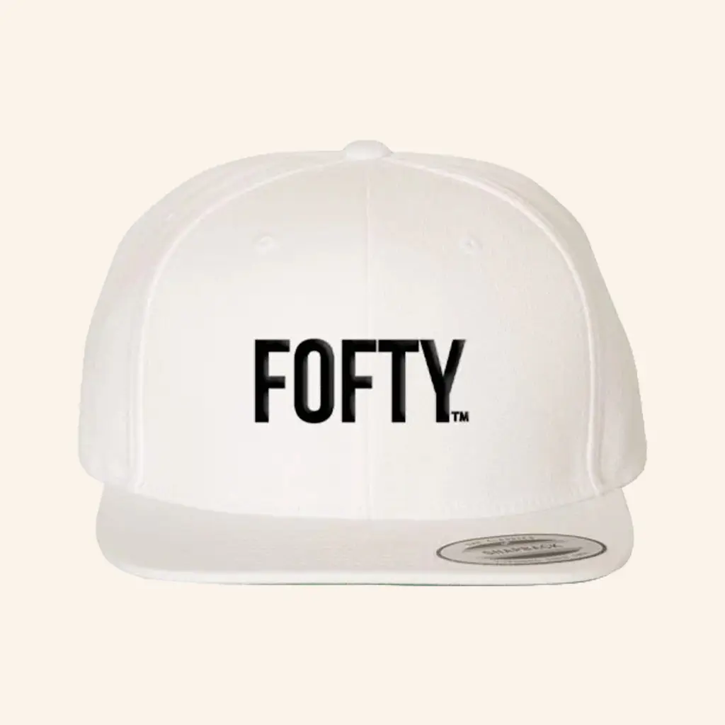 50 Cent Merch Fofty Snapback Hat Embroidered Best Christmas Gifts For Husband -WearandDecor