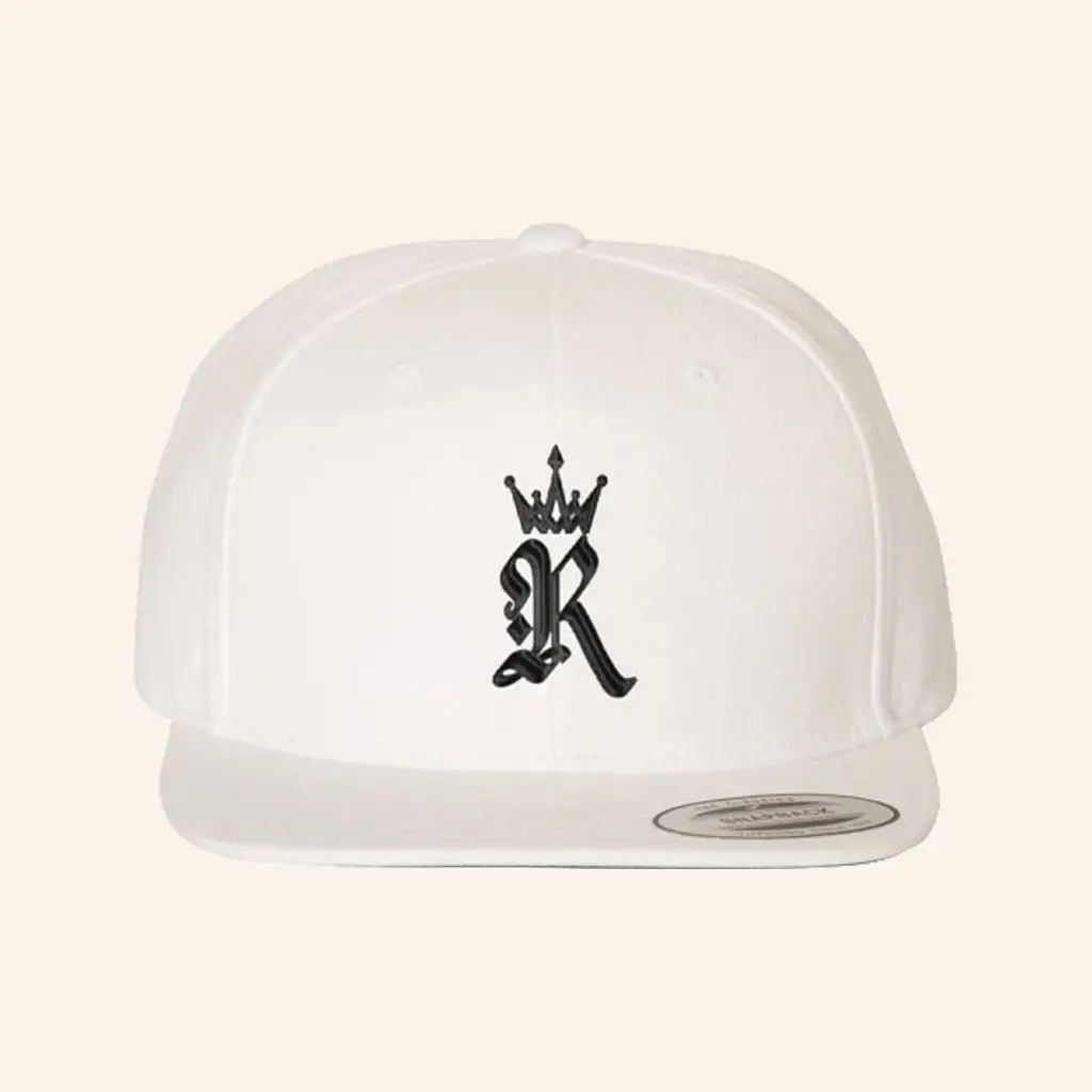 50 Cent Merch He Kings Path Embroidered Snapback Hat Brother Christmas Gifts -WearandDecor
