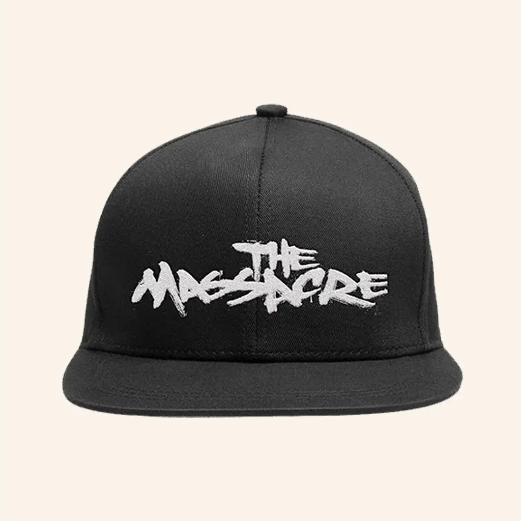 50 Cent Merch The Massacre Snapback Hat Embroidered Christmas Gift Ideas For Dudes -WearandDecor 50 Cent Merch The Massacre Snapback Hat Embroidered Christmas Gift Ideas For Dudes -WearandDecor - Image 1