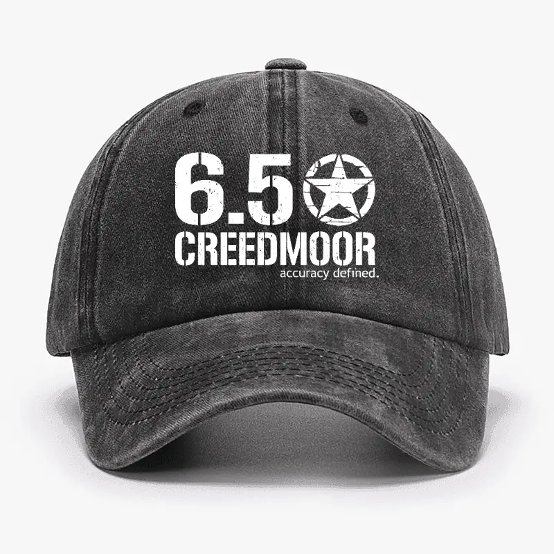 6.5 Creedmoor Accuracy Defined Cap Funny Graphic Tee for Men – Sarcastic Saying Shirt