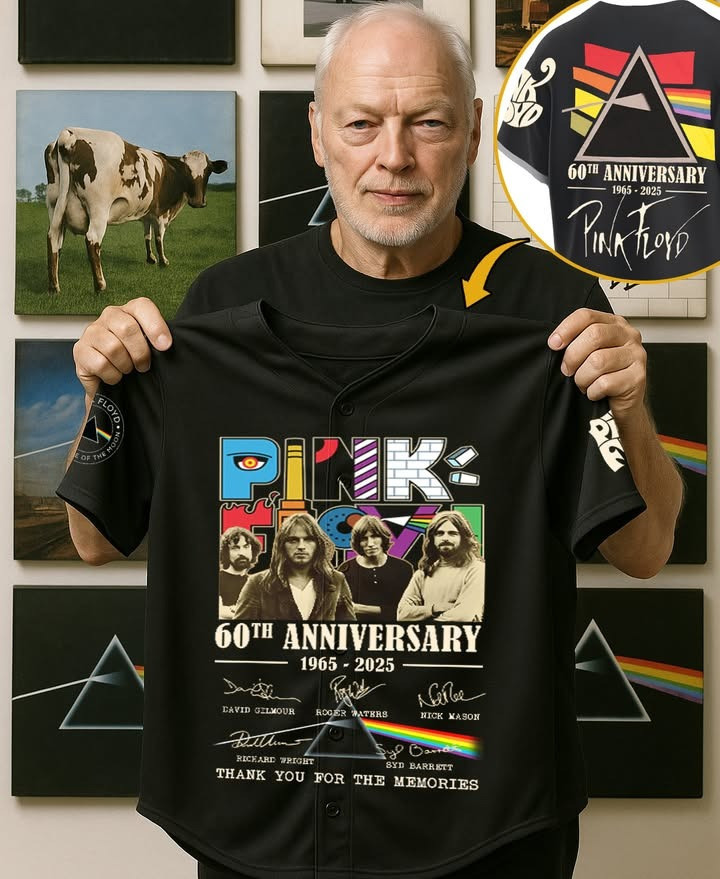 60Th Anniversary Of Pink Floyd 1965 2026 Jersey Thank You For The Memories Fan Merch Gifts