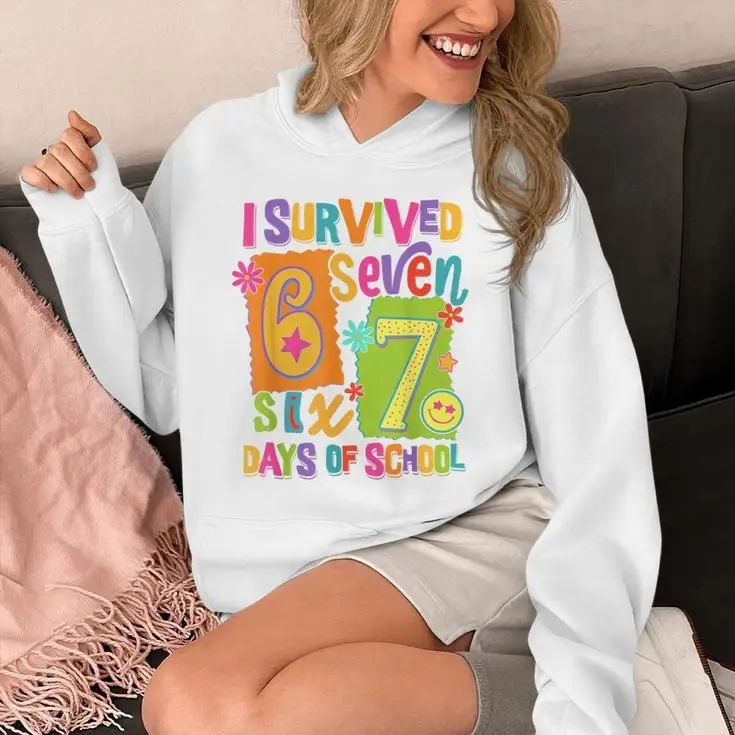 67 Days Of School Hoodie Six Seven Teachers Students End Of Year Shirt Gift Ideas