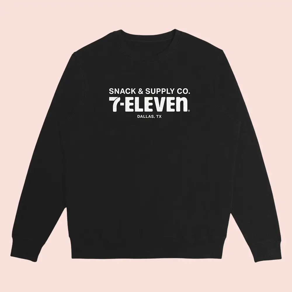 7 11 Merch Snack & Supply Co Sweatshirt Fans Oufit Gear Best Gift For Men