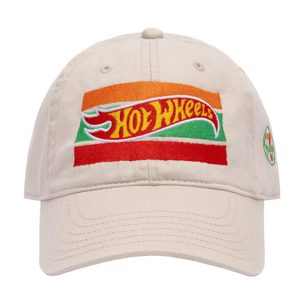 7 Collection Merch 7-Eleven X Hot Wheels Racing Stripes Embroidered Hat Gift Ideas For Him -WearandDecor