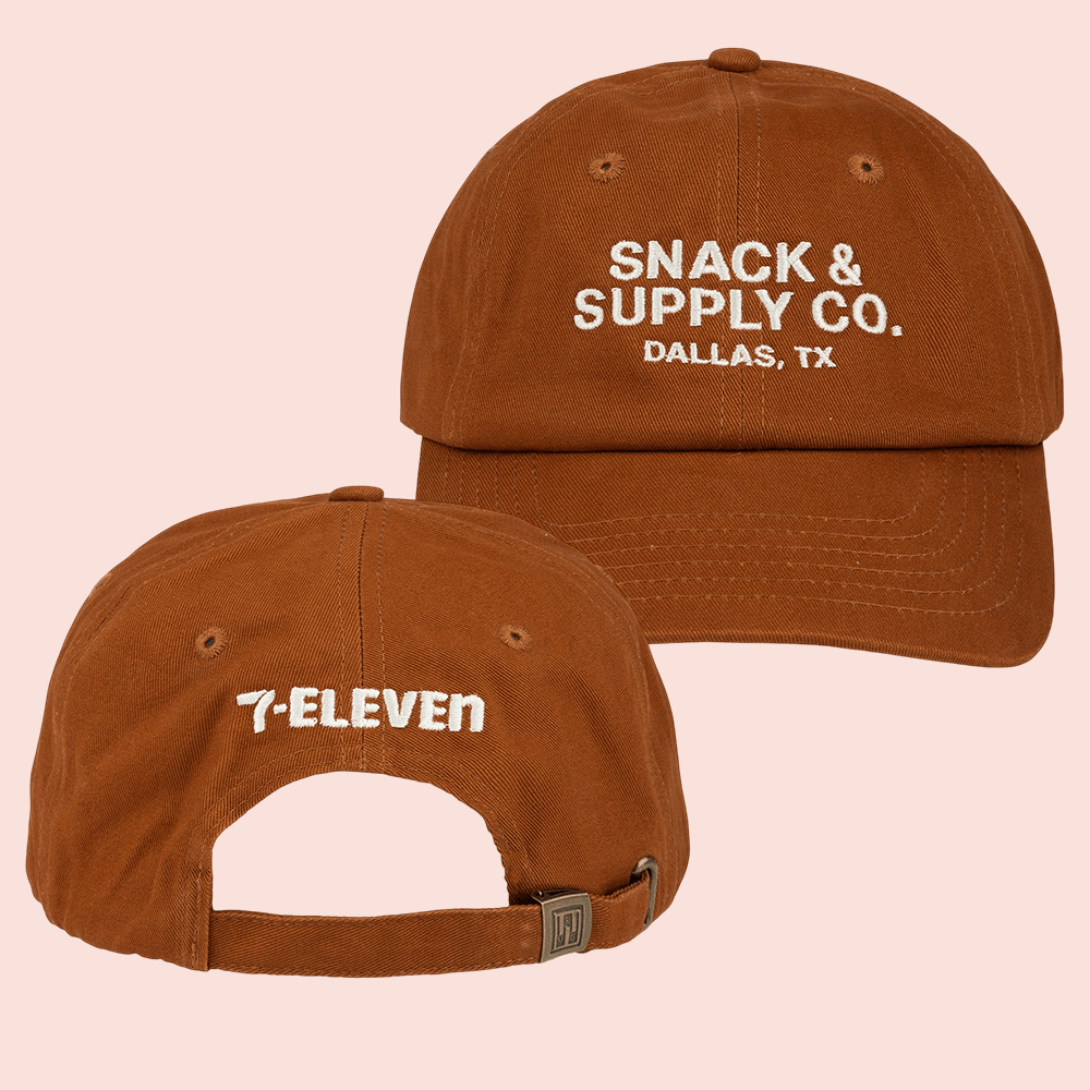7 Eleven Merch Cap Snack & Supply Co Vintage Baseball Cap Gift For Dad