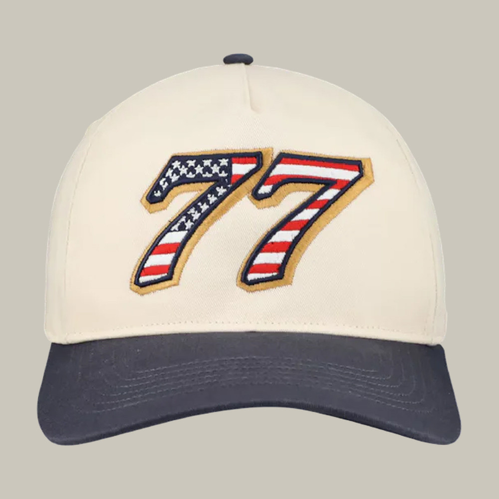 77 American Flag Carson Hocevar Hat 2026 Nascar Cup Series Merch Carson Hocevar Lover Gift For Dad Bithday