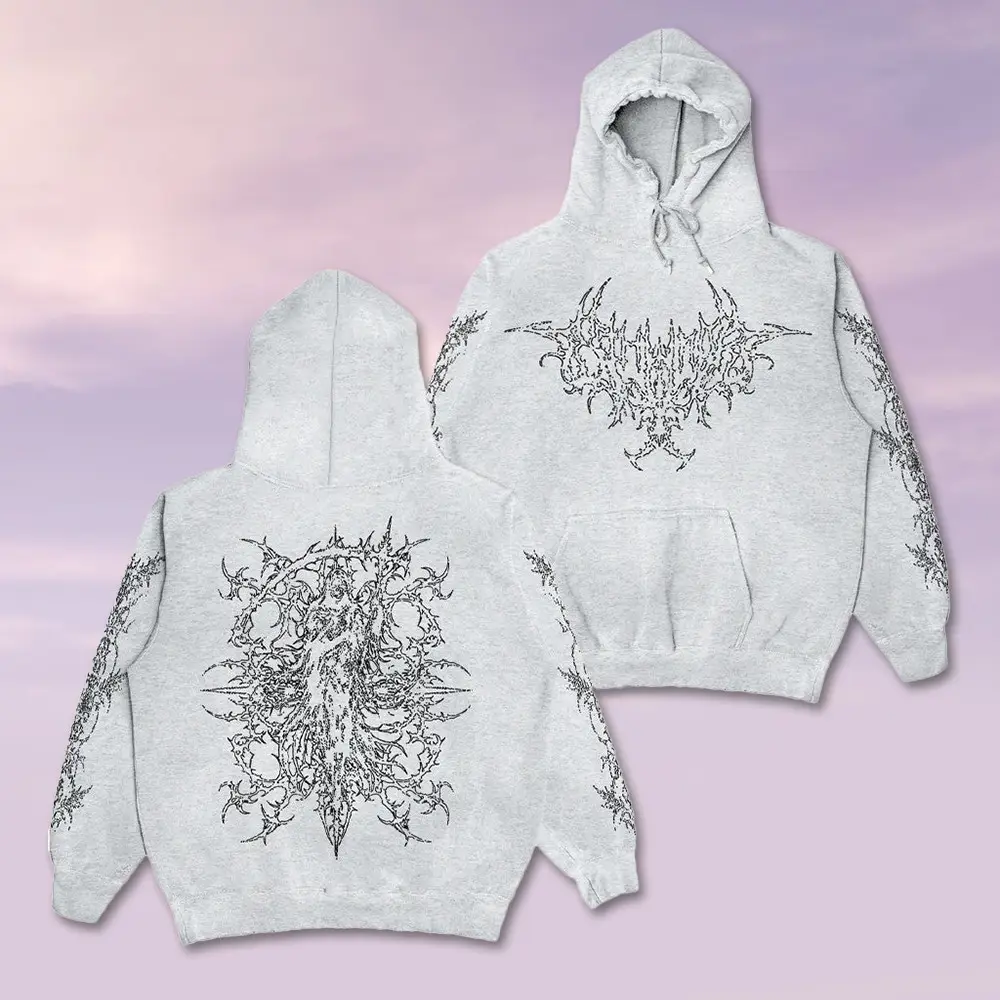 8THWNDR Merch Sigil Reaper Hoodie Cool Clothes Christmas Gift Ideas For Him