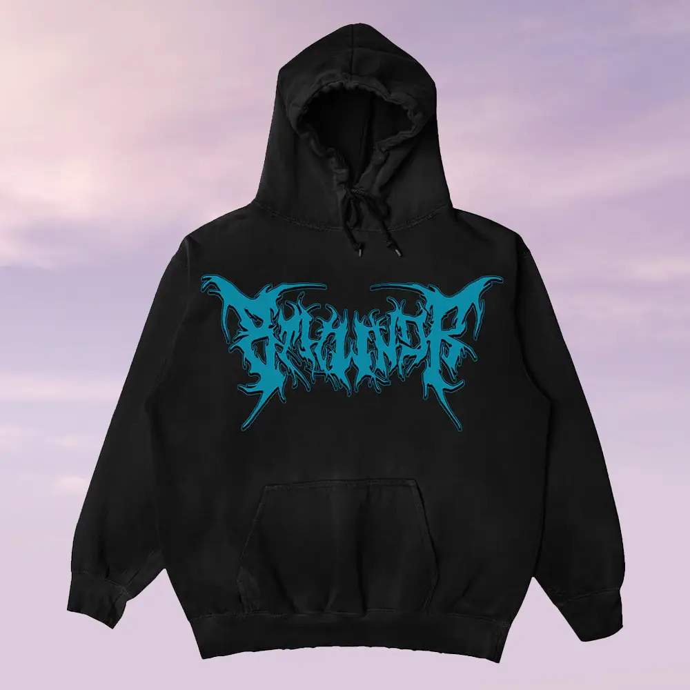 8THWNDR Merch Spike Hoodie Black Clothing Christmas Gift Ideas For Brother