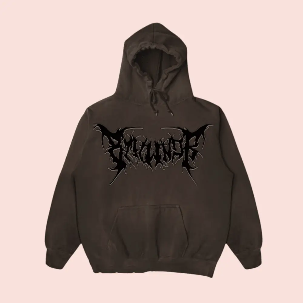 8Thwndr Store Merch Spike Hoodie Brown Merch Clothing For Sale Great Gift Ideas 8Thwndr Store Merch Spike Hoodie Brown Merch Clothing For Sale Great Gift Ideas - Image 1
