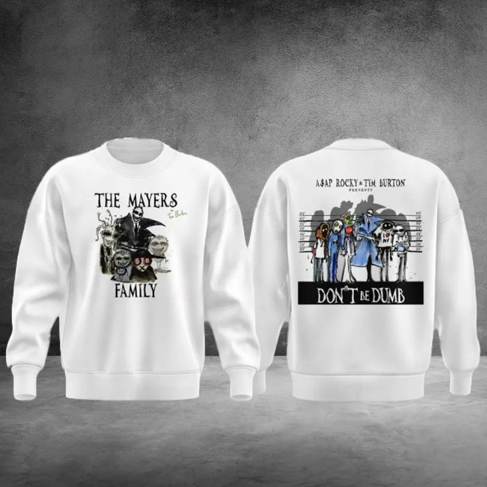 A$Ap Rocky Tour 2026 Sweatshirt The Mayers Family Clothes Gift For Music Lover