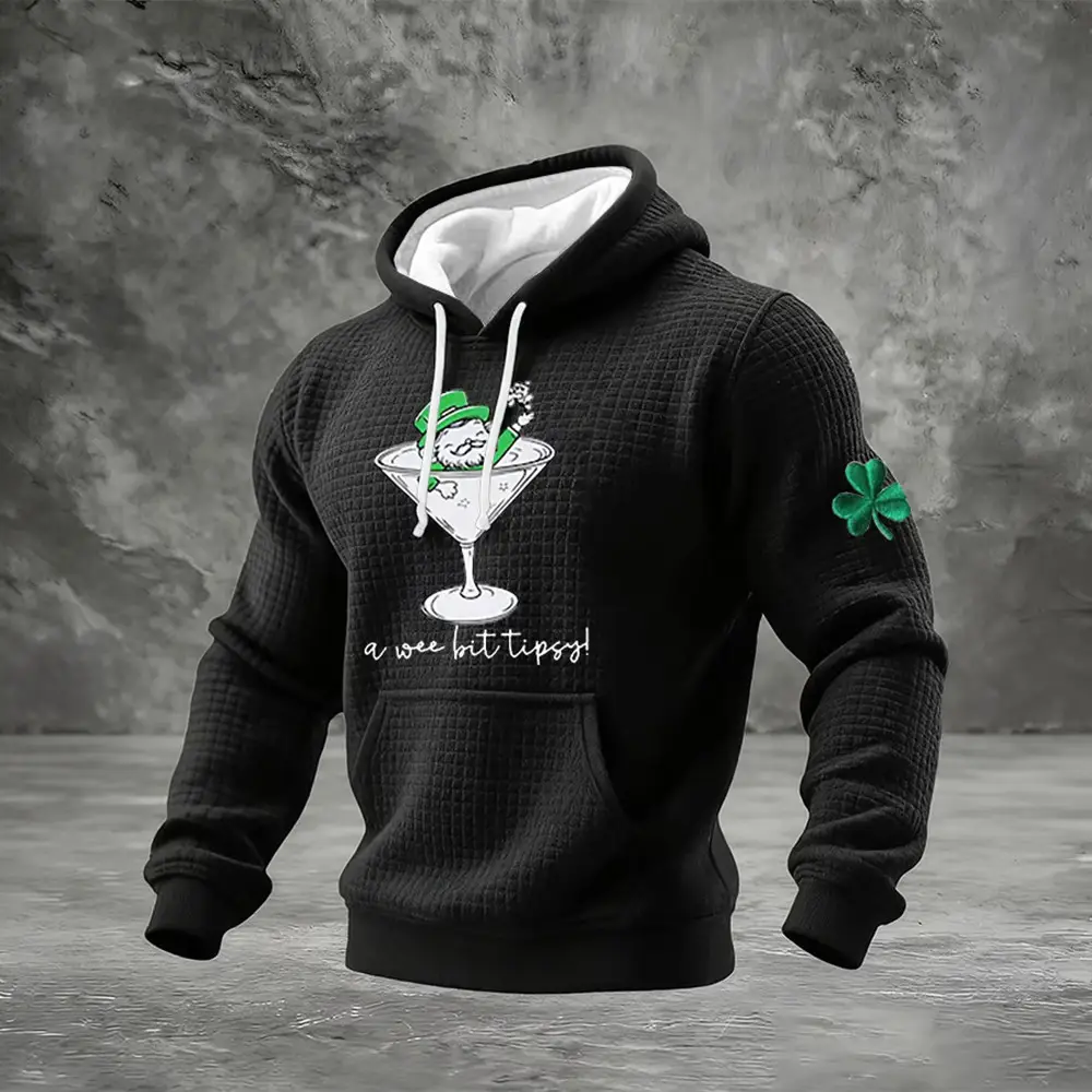 A Wee Bit Tipssy Patricks Day Hoodie St Patrick's Day 2026 Apparel Gift Ideas A Wee Bit Tipssy Patricks Day Hoodie St Patrick's Day 2026 Apparel Gift Ideas - Image 1