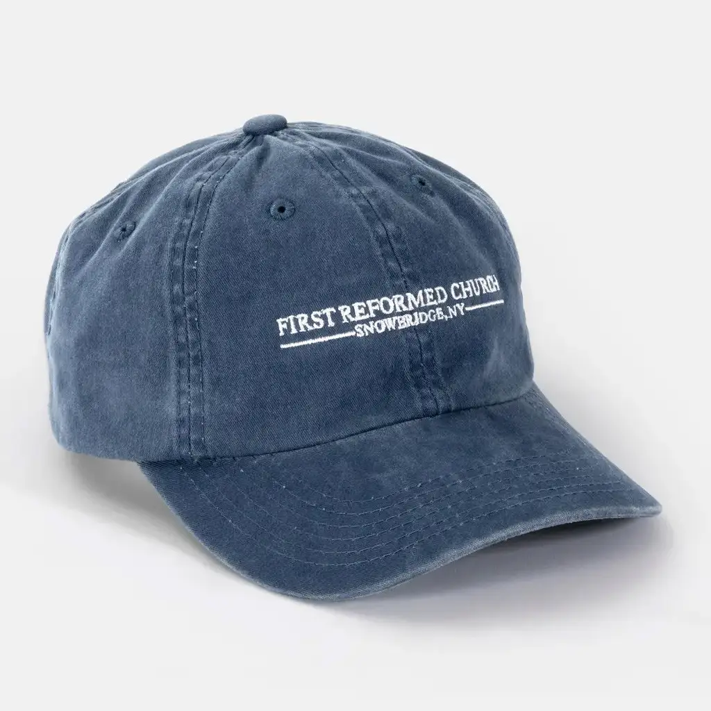 A24 Merch Embroidered First Reformed Souvenir Hat Christmas Presents For Him - WearandDecor